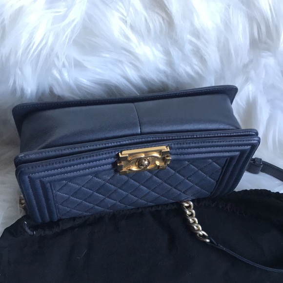 💎✨ CHANEL BOY ✨💎 CROSSBODY QUILTED 25 LEATHER - Picture 10 of 17